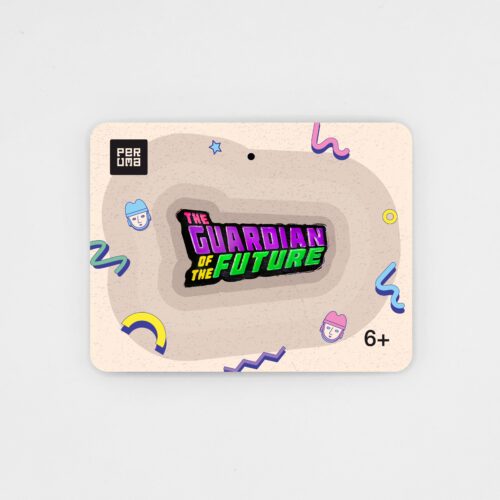 The Guardian of the Future - Logo Pin