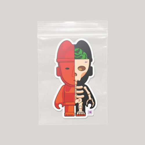 Pack Sticker Chapak Split